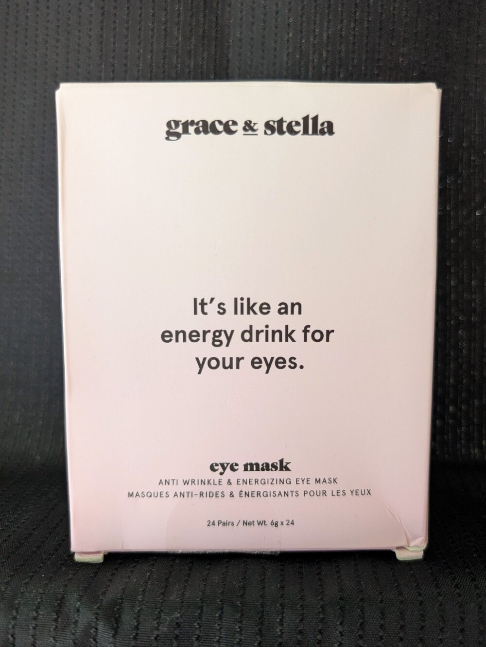 grace & stella Pink Eye Mask Energizing Anti-Wrinkle Patches